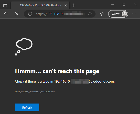 مسئله DNS در مرورگر Edge ویندوز 10.