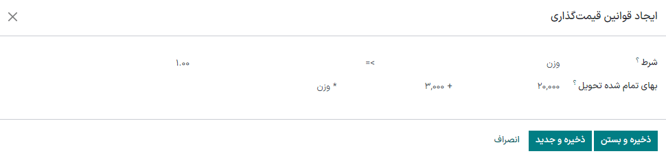 ایجاد قوانین برای پست ایران