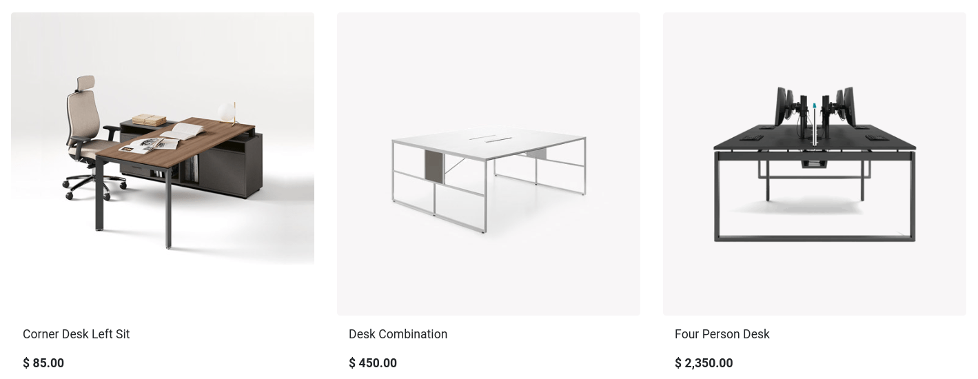 محصولات مشابه در صفحه محصول