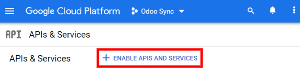 فعال‌سازی APIها و سرویس‌ها در پروژه API.