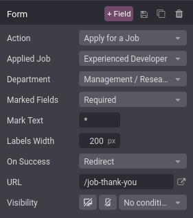 ویرایش فرم برای تغییر عملیات آن