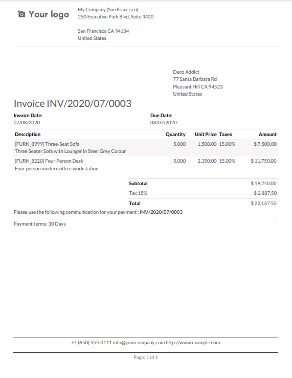 یک نمونه طرح گزارش سایه روشن