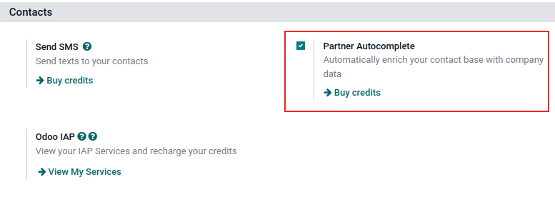 نمایی از صفحه تنظیمات و فعال‌سازی ویژگی در سازمان‌یار