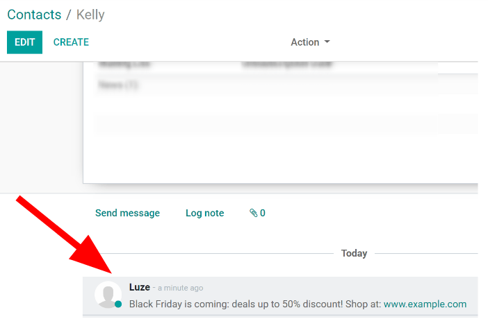 نمایی از کادر پیام در برنامه مخاطبان سازمان‌یار.