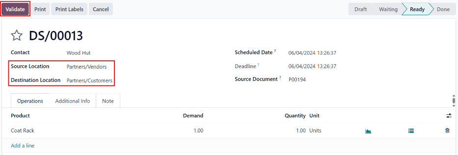 تأیید رسید دراپ‌شیپینگ بعد از تحویل.
