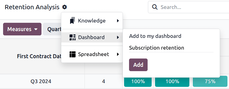 افزودن یک نما به داشبورد من