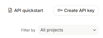 صفحه کلیدهای api جمینای.