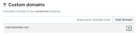 راه‌اندازی یک زیر دامنه اودوو در یک شاخه.