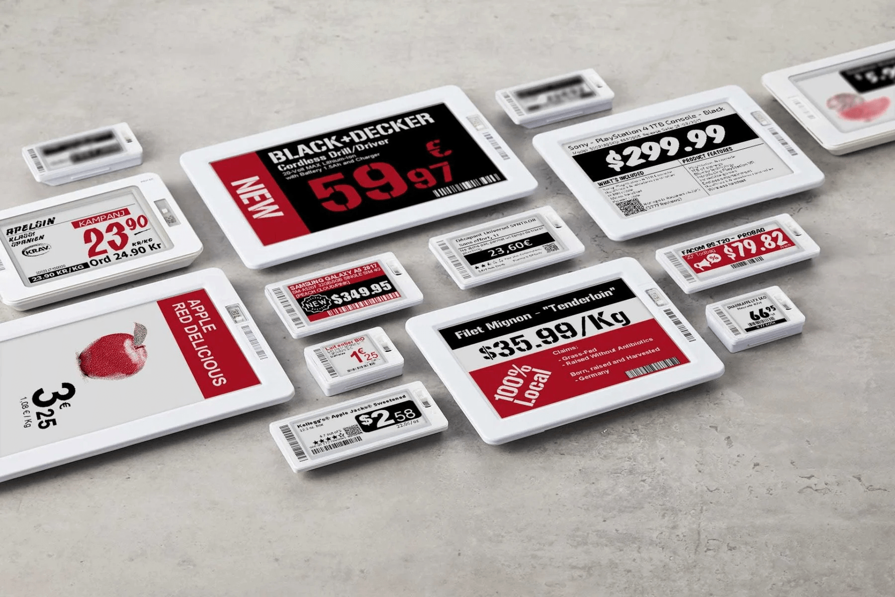 برچسب الکترونیکی پرایسر