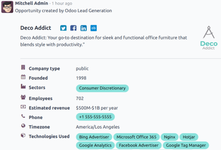کادر گفتگوی سرنخ‌های تازه ایجاد شده.