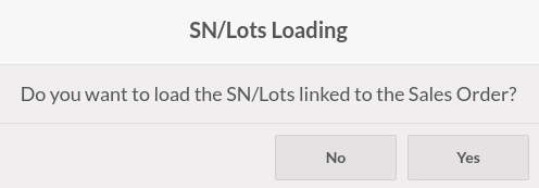 پنجره باز شده برای ایمپورت شماره سریال