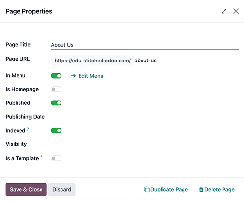 فیلد «نمایه شده» را غیرفعال کنید