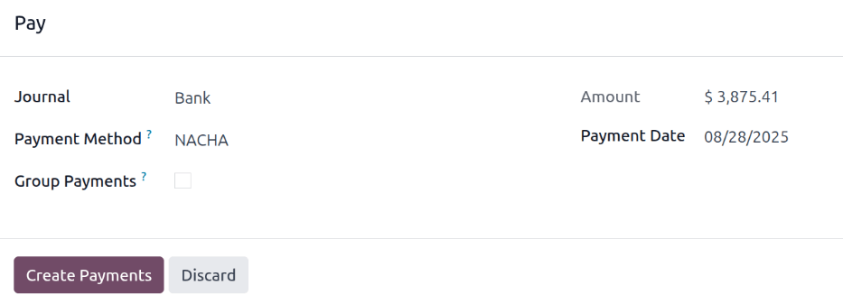 اطلاعات بانکی را می‌توان در کارت بانکی وارد کرد.