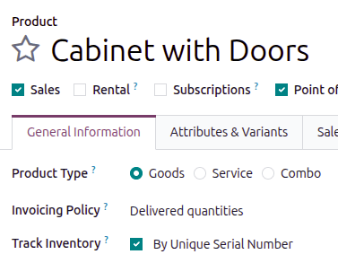 فعال‌سازی ردیابی با شماره سریال.
