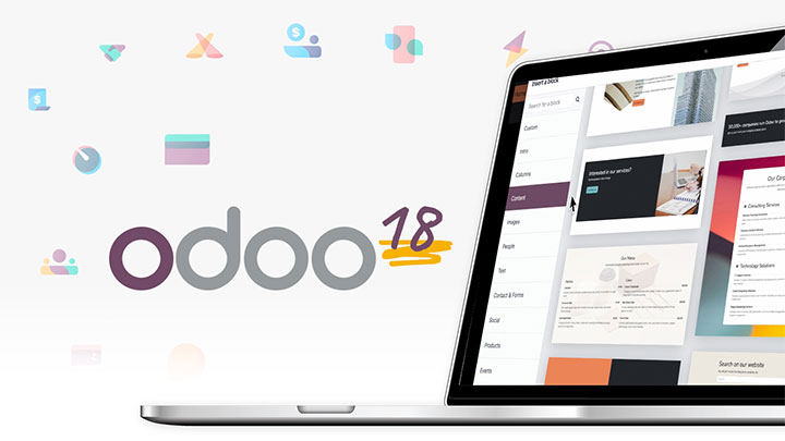 نسخه‌های جدید Odoo