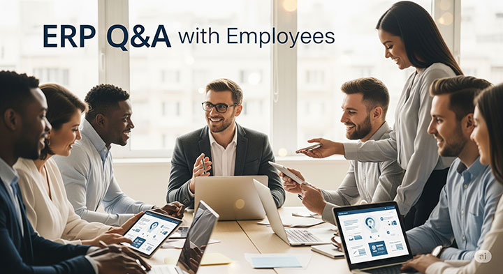 پرسش و پاسخ (FAQ) سیستم ERP