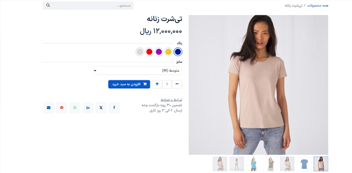 وب سایت فروشگاهی بدون نیاز به کدنویسی
