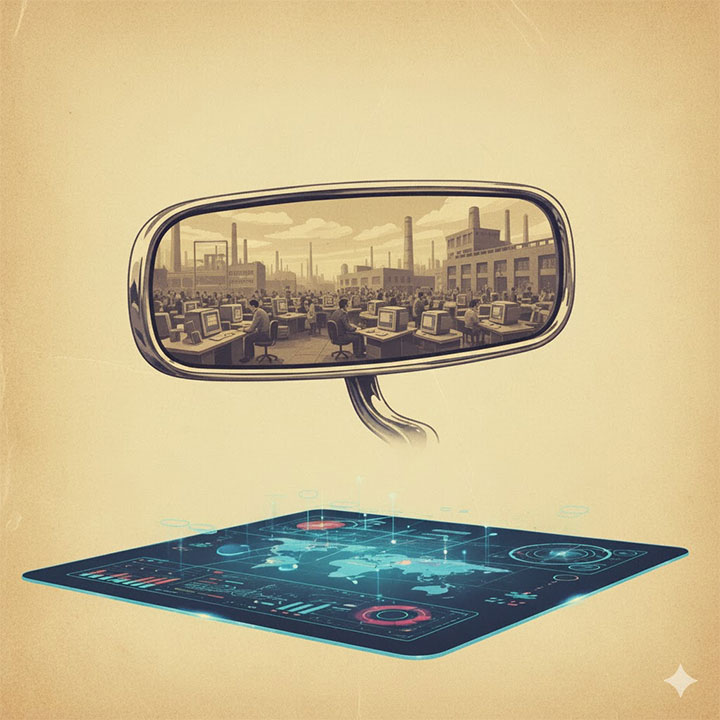 عبور از آینهی عقب: ERP در قامت گزارشدهنده (The Rear-View Mirror Era) عبور از آینهی عقب: ERP در قامت گزارشدهنده (The Rear-View Mirror Era)