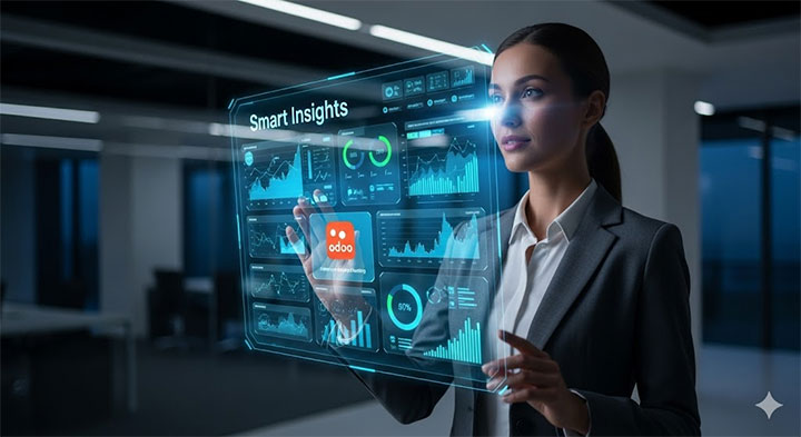 نقش Smart Insights و Odoo در معماری نوین تصمیمگیری نقش Smart Insights و Odoo در معماری نوین تصمیمگیری
