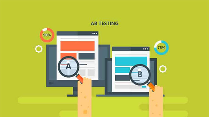 تحلیل داده‌ها و بهینه‌سازی مستمر (A/B Testing & Optimization)