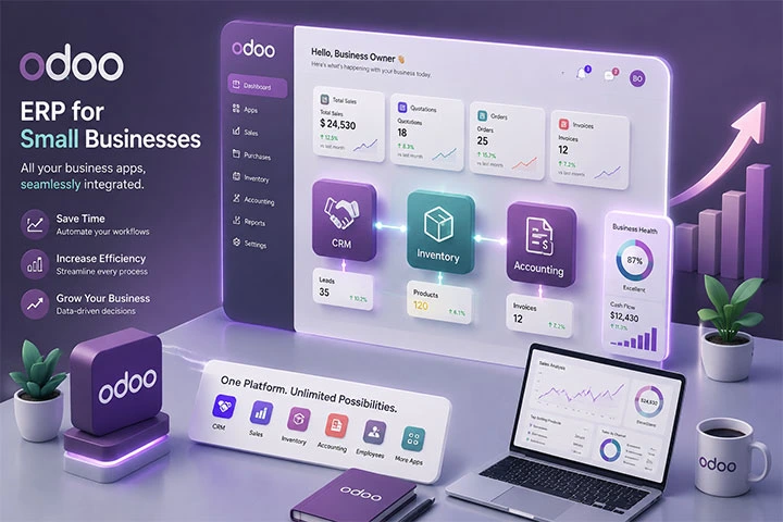 Odoo ERP چیست و چرا برای کسبوکارهای کوچک مناسب است؟