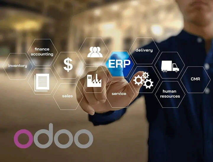 مدیریت با ERP اودوو
