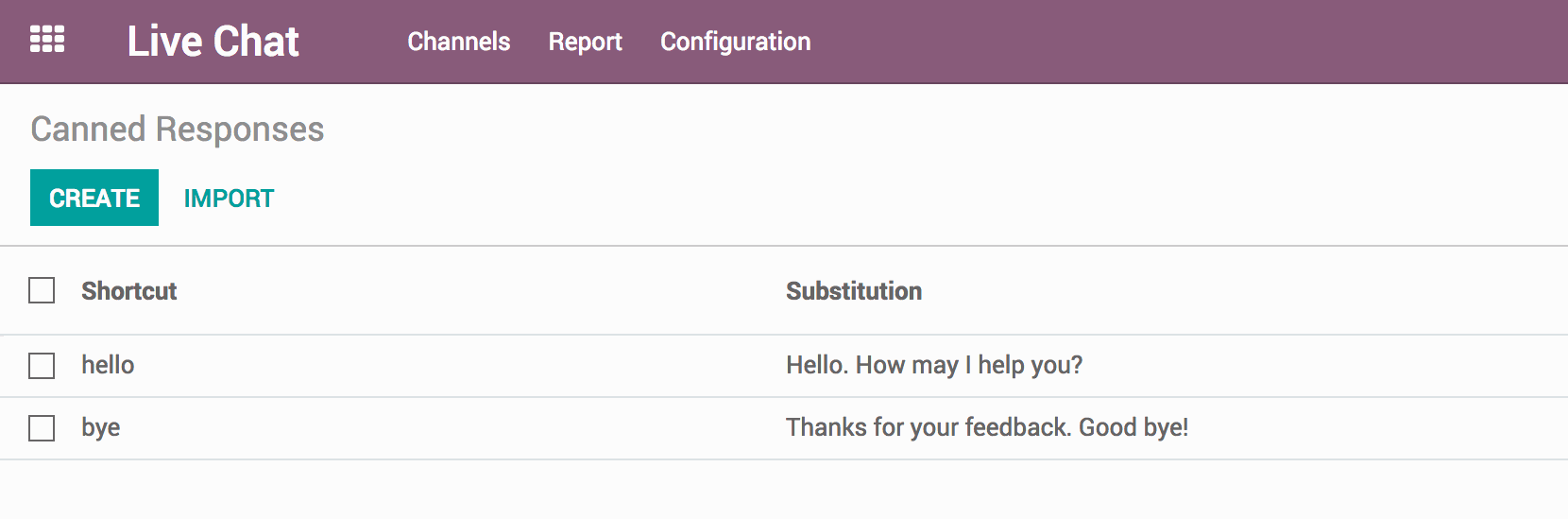 بلوک تصویری و متن Odoo