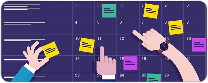 برنامه زمان بندی محتوایی (Editorial Calendar)