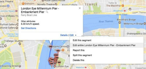 هنگامی که یک اشتباه در Google Maps وجود دارد