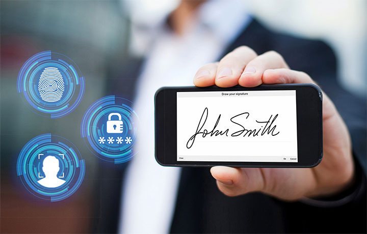 یک امضاء الکترونیک مطمئن 