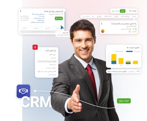 نرم افزار مدیریت ارتباط با مشتری (نرم افزار CRM) (ابری (Cloud))