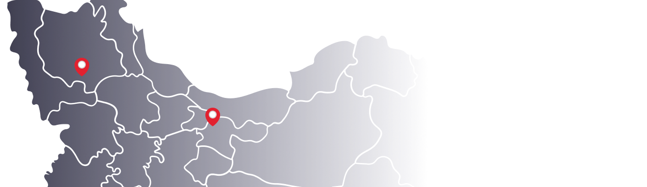 نقشه ایران - دفاتر تسهیل‌گستر